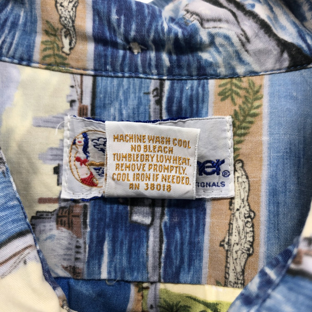 90'S Reyn Spooner REYNSPOONER Button-down Hawaiian Aloha Shirt Men's XXL Vintage cotton multicolor Vintage Second Hand