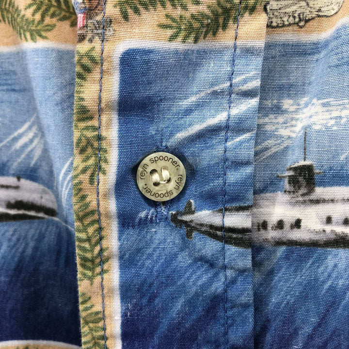 90'S Reyn Spooner REYNSPOONER Button-down Hawaiian Aloha Shirt Men's XXL Vintage cotton multicolor Vintage Second Hand