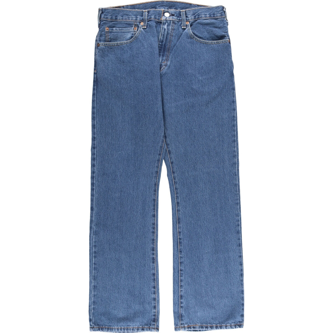 Levi's 517 Bootcut Denim Pants for Men, Size W34 cotton blue type Vintage Second Hand