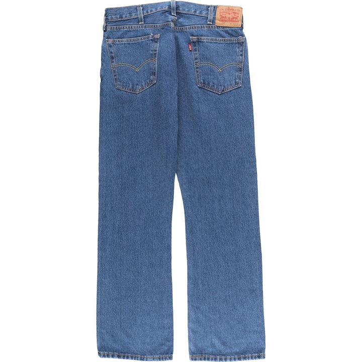 Levi's 517 Bootcut Denim Pants for Men, Size W34 cotton blue type Vintage Second Hand