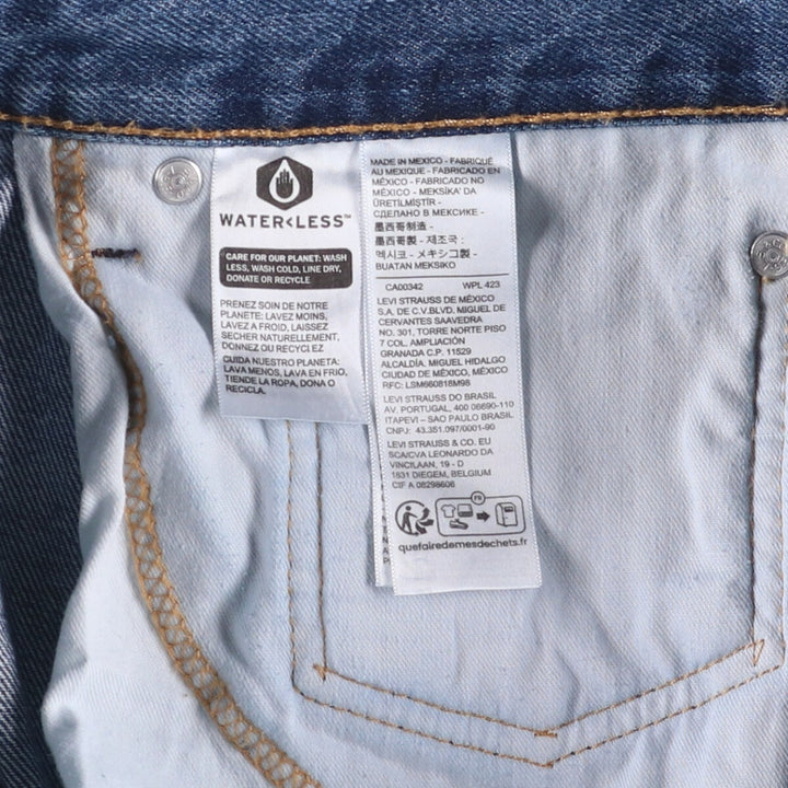 Levi's 517 Bootcut Denim Pants for Men, Size W34 cotton blue type Vintage Second Hand