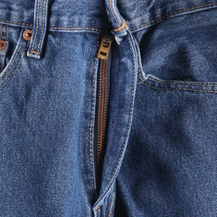 Levi's 517 Bootcut Denim Pants for Men, Size W34 cotton blue type Vintage Second Hand