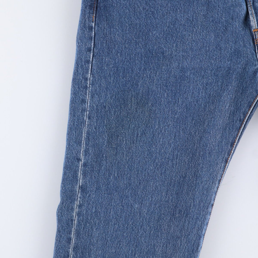 Levi's 501 STRAIGHT LEG BUTTON-FLY Euro model straight denim pants for men, equivalent to w31 cotton blue type Vintage Second Hand