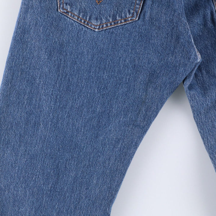 Levi's 501 STRAIGHT LEG BUTTON-FLY Euro model straight denim pants for men, equivalent to w31 cotton blue type Vintage Second Hand