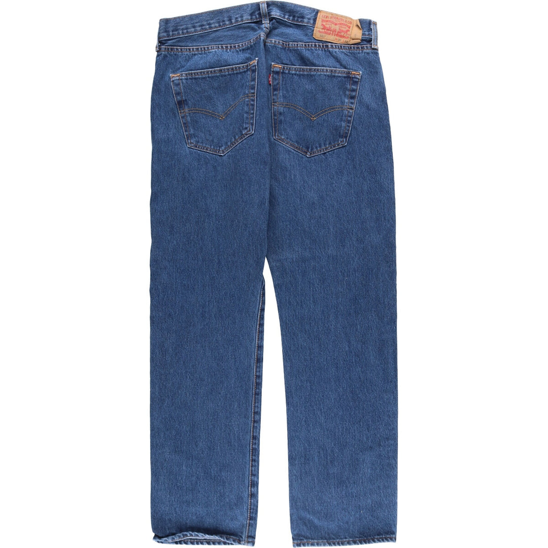 Levi's Levi's 501 straight denim pants for men, equivalent to w36 cotton Indigo Vintage Second Hand