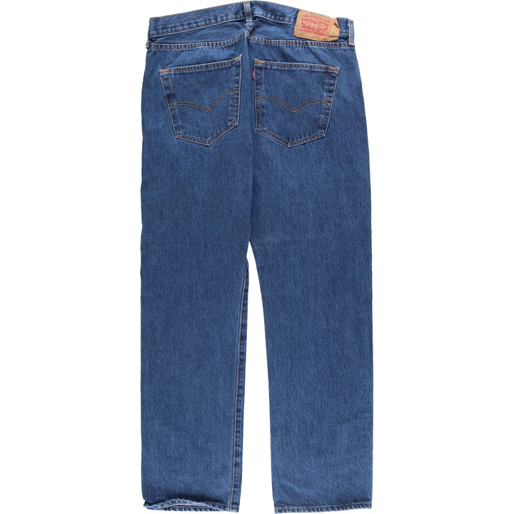 Levi's Levi's 501 straight denim pants for men, equivalent to w36 cotton Indigo Vintage Second Hand