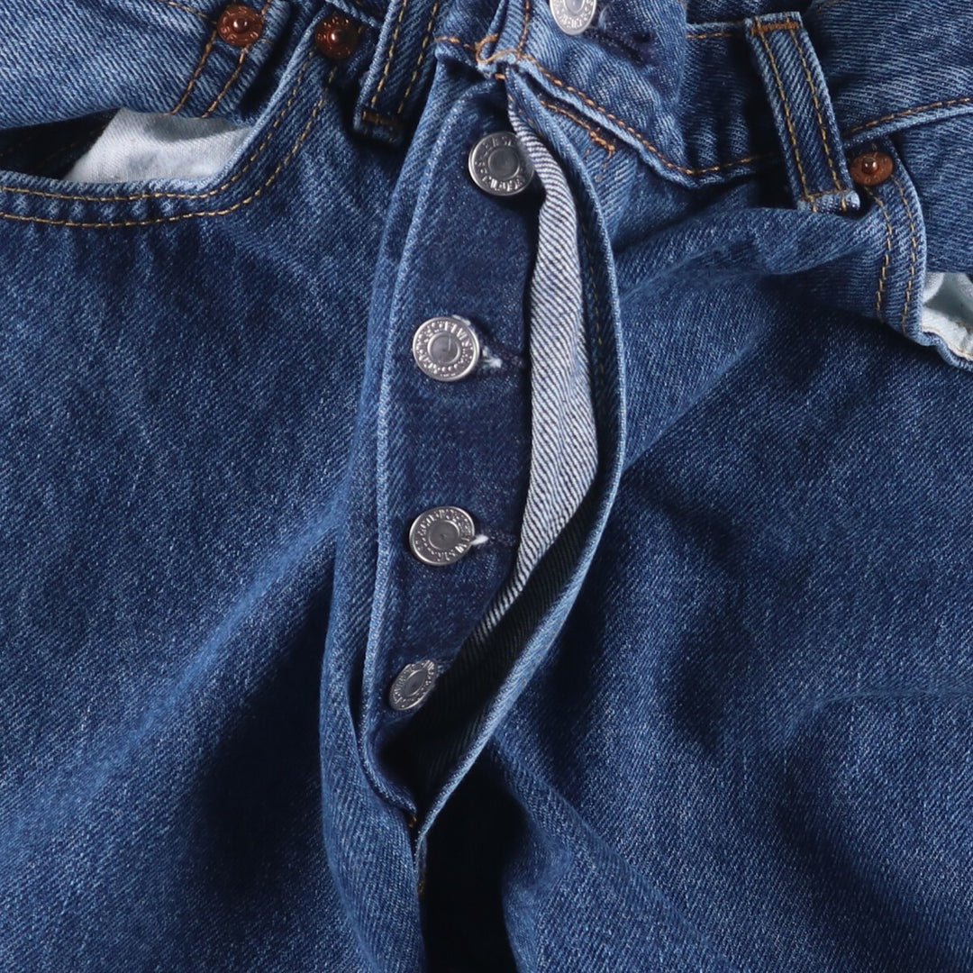 Levi's Levi's 501 straight denim pants for men, equivalent to w36 cotton Indigo Vintage Second Hand