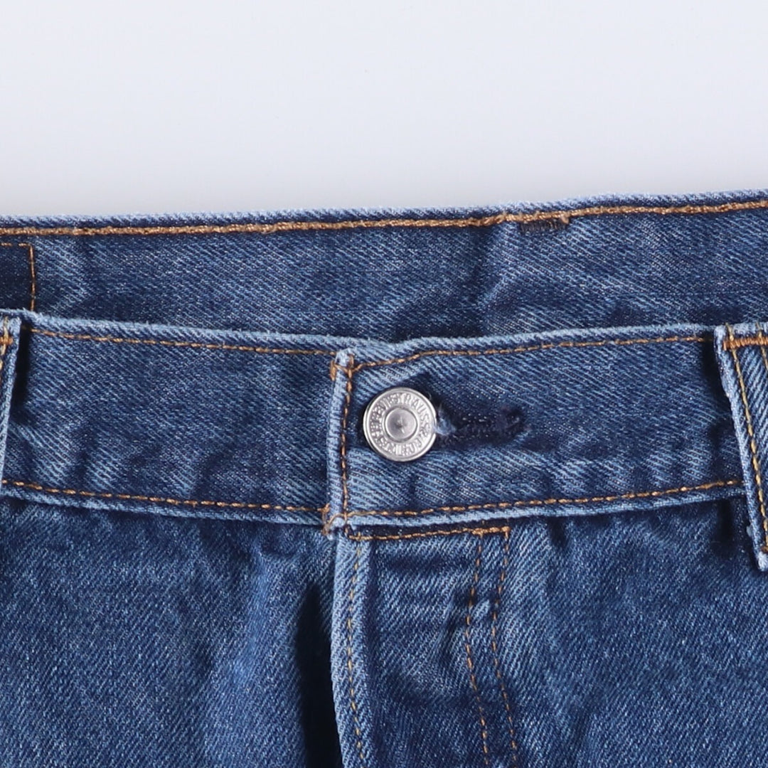 Levi's Levi's 501 straight denim pants for men, equivalent to w36 cotton Indigo Vintage Second Hand