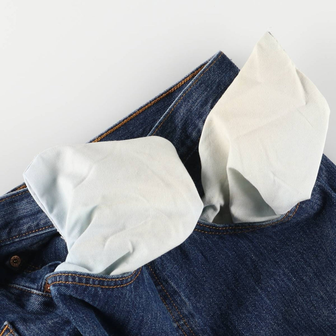 Levi's 501 Straight Leg Button-Fly Denim Pants for Men, W32 equivalent cotton Indigo Vintage Second Hand