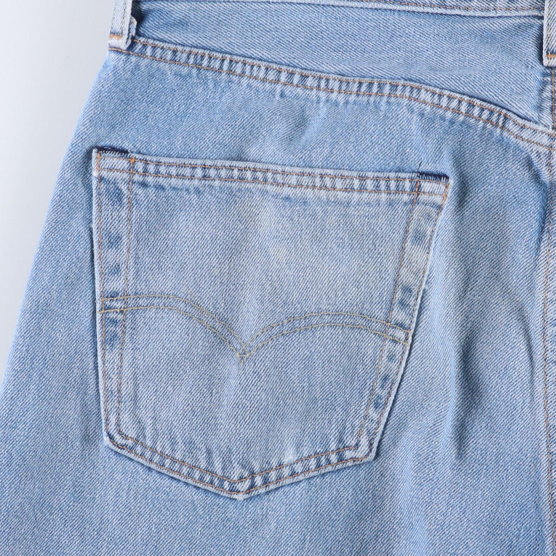 Levi's 501 LEVI'S PREMIUM straight denim pants for men, size W34 cotton blue type Vintage Second Hand