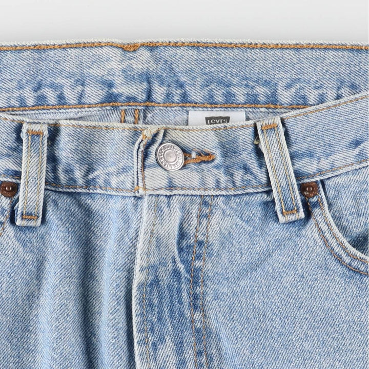 Levi's 550 Relaxed Fit Denim Shorts, Men's Size W34 cotton blue type Vintage Second Hand