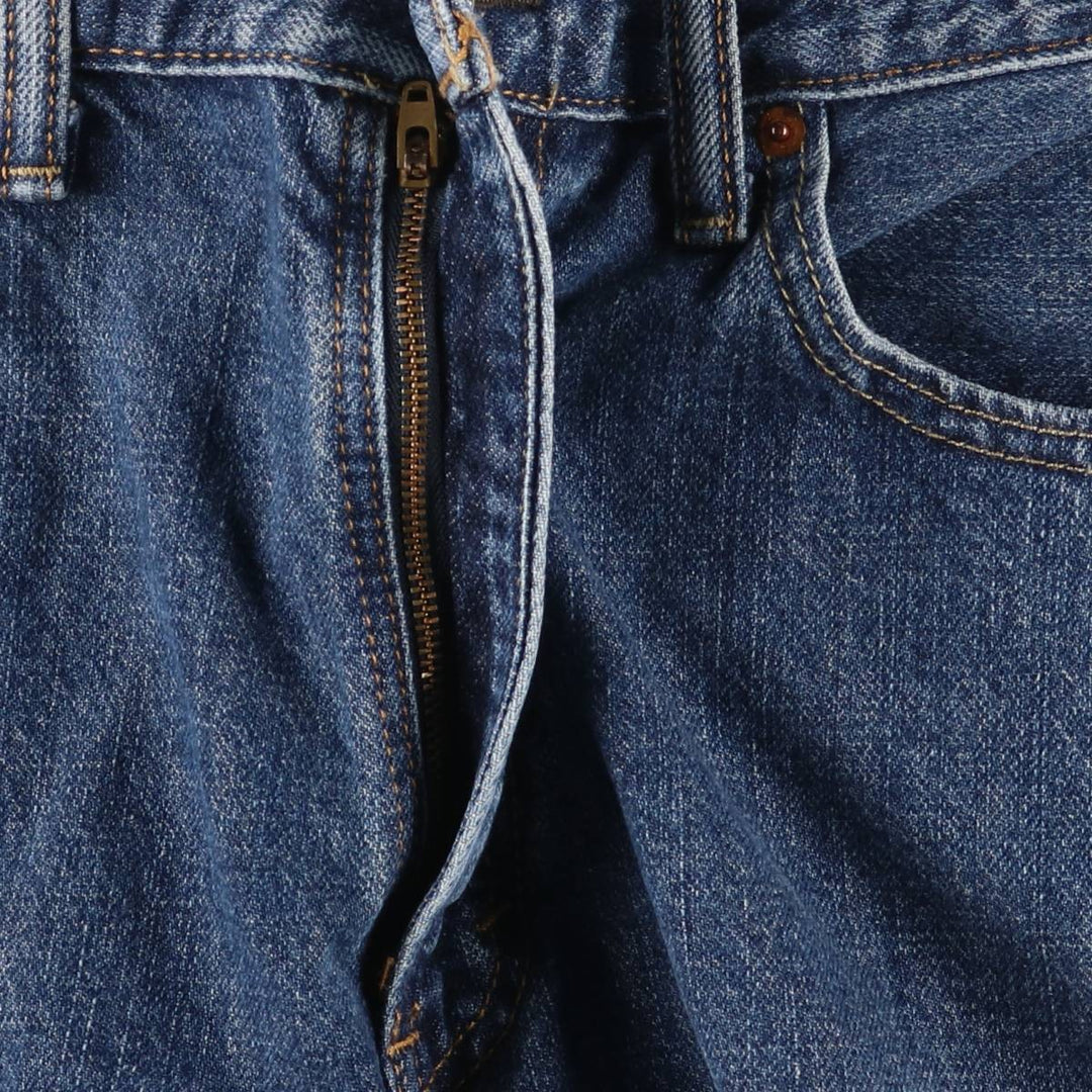 Levi's 550 denim shorts, half pants, men's size w35 cotton blue type Vintage Second Hand