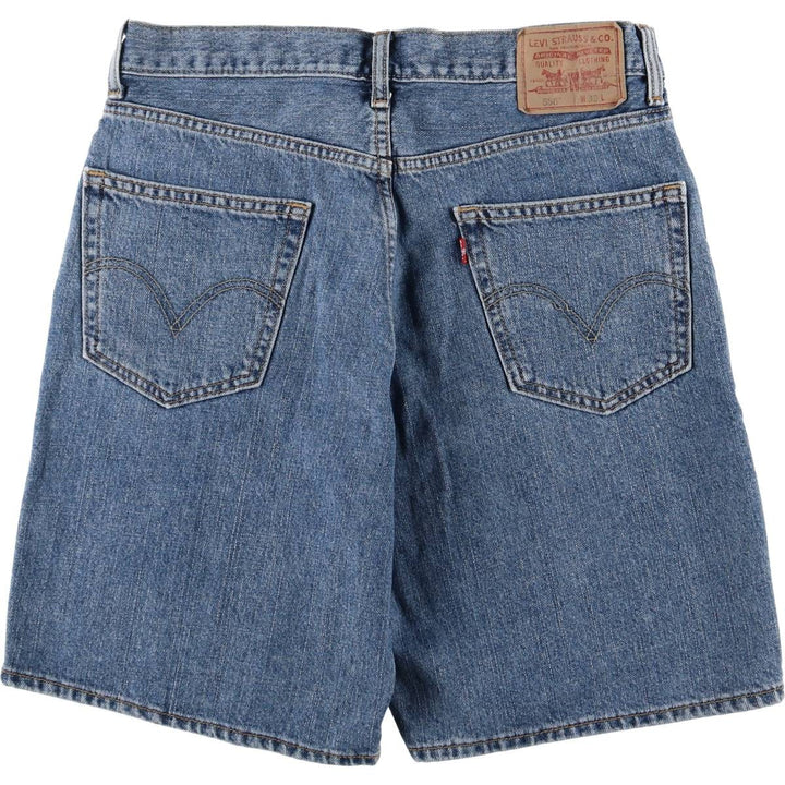 Levi's 550 Relaxed Fit Denim Shorts, Men's Size W33 cotton blue type Vintage Second Hand