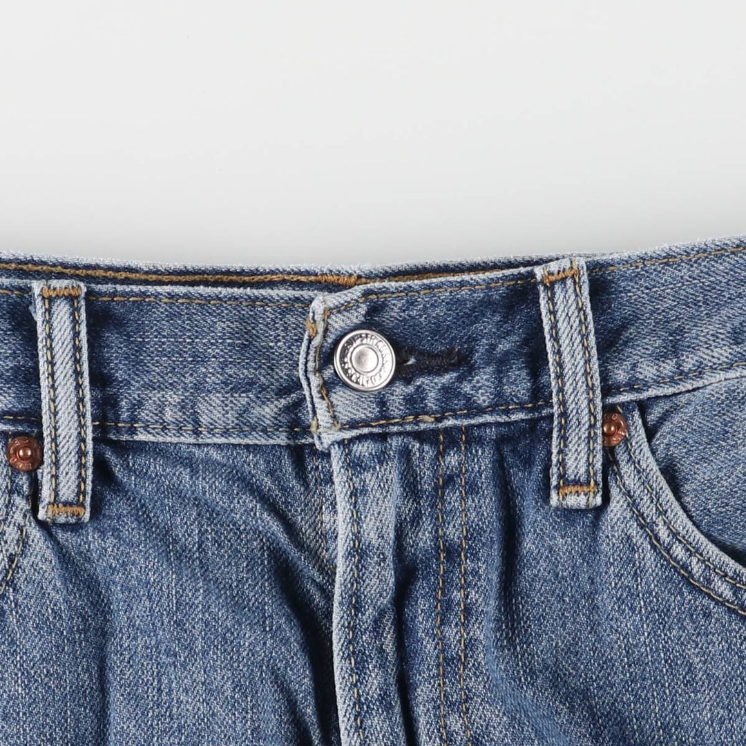 Levi's 550 Relaxed Fit Denim Shorts, Men's Size W33 cotton blue type Vintage Second Hand