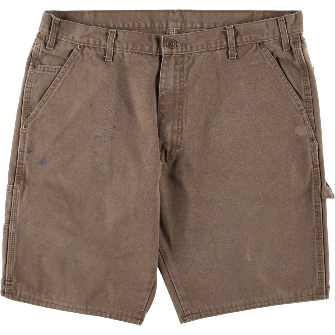Dickies Relaxed Paint Duck Painter Shorts, Men's, W37 cotton brown type Vintage Second Hand