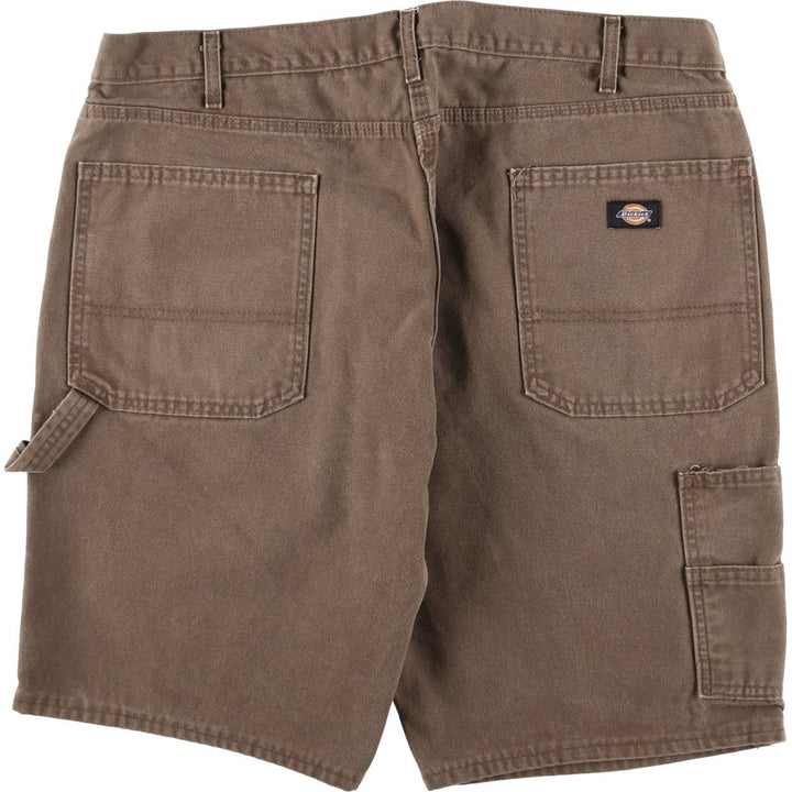 Dickies Relaxed Paint Duck Painter Shorts, Men's, W37 cotton brown type Vintage Second Hand