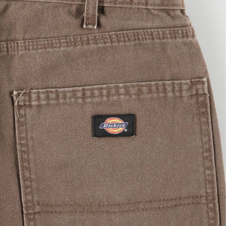 Dickies Relaxed Paint Duck Painter Shorts, Men's, W37 cotton brown type Vintage Second Hand