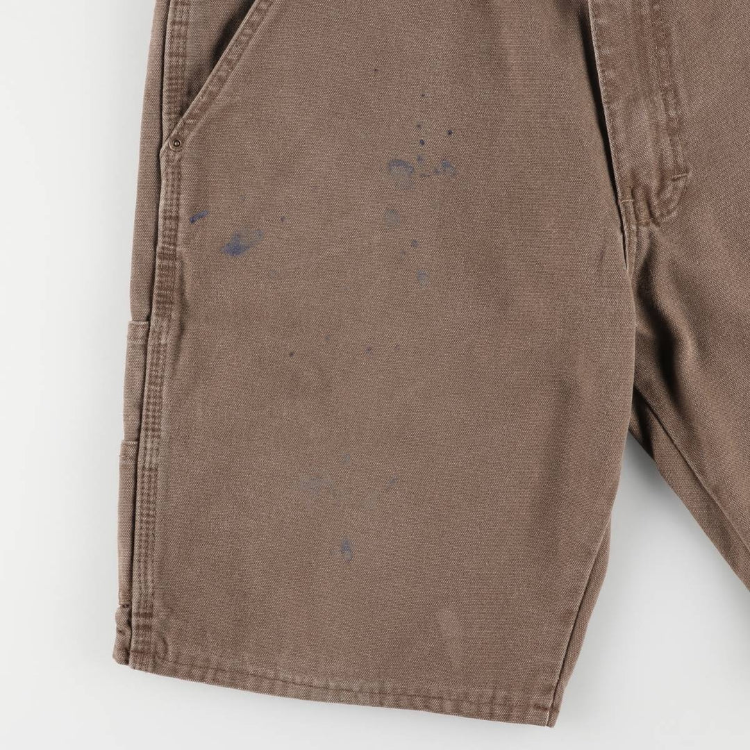 Dickies Relaxed Paint Duck Painter Shorts, Men's, W37 cotton brown type Vintage Second Hand