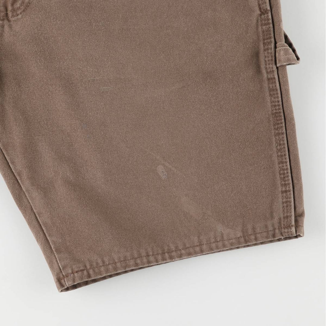 Dickies Relaxed Paint Duck Painter Shorts, Men's, W37 cotton brown type Vintage Second Hand