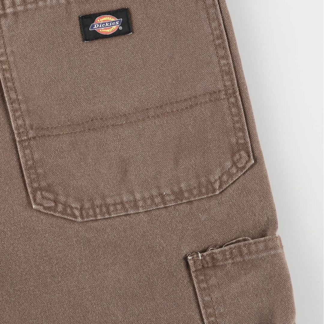Dickies Relaxed Paint Duck Painter Shorts, Men's, W37 cotton brown type Vintage Second Hand