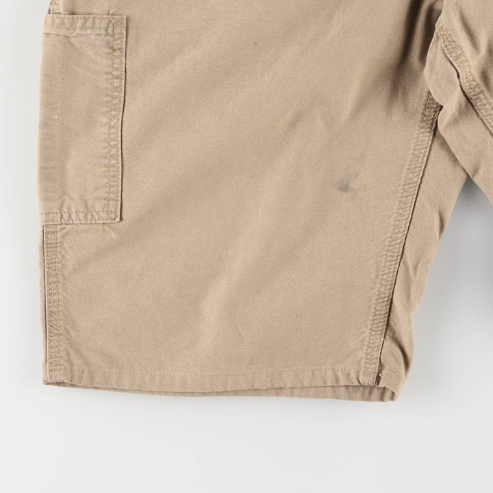 Carhartt Original Dungaree Fit Duck Painter Shorts, Men's, W36 equivalent cotton Beige type Vintage Second Hand