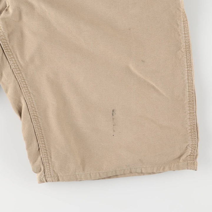Carhartt Original Dungaree Fit Duck Painter Shorts, Men's, W36 equivalent cotton Beige type Vintage Second Hand
