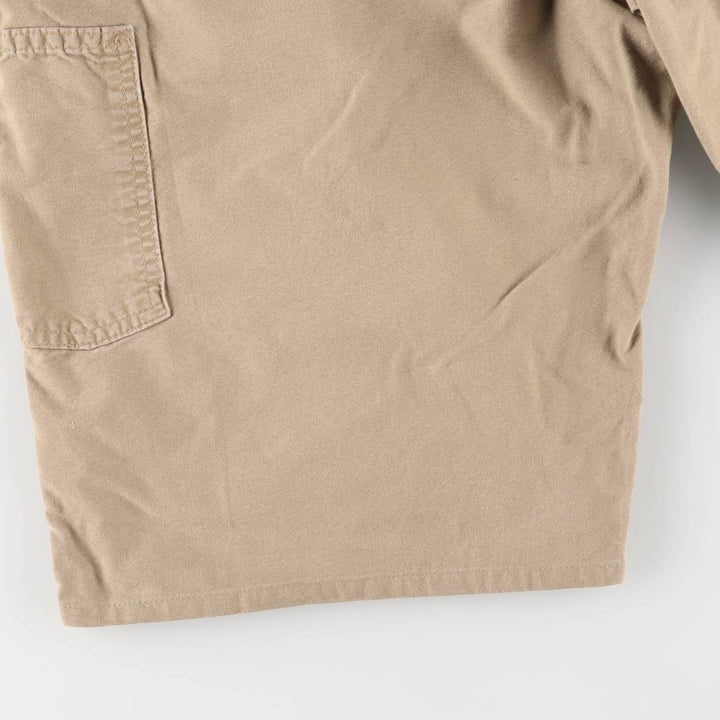 Carhartt Original Dungaree Fit Duck Painter Shorts, Men's, W36 equivalent cotton Beige type Vintage Second Hand