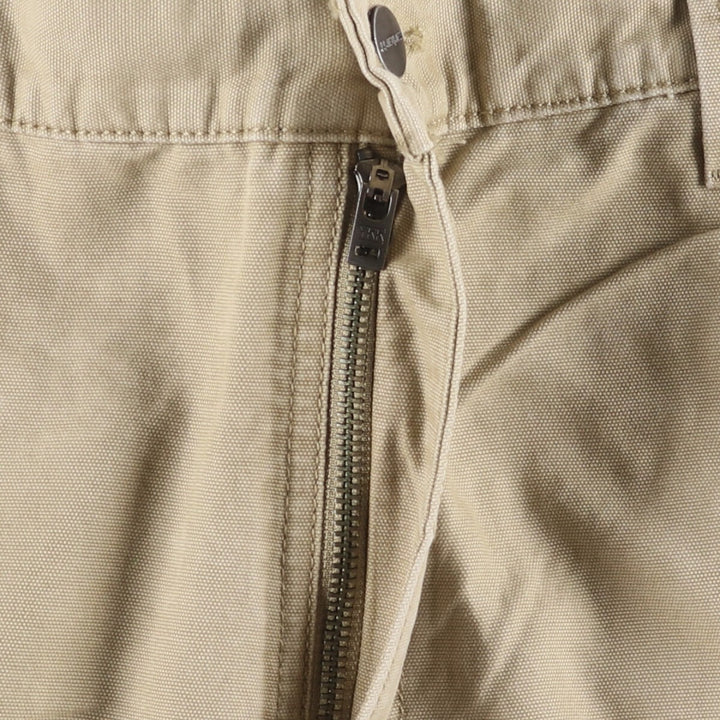 Carhartt Relaxed Fit Duck Cargo Shorts, Men's, W37 cotton Beige type Vintage Second Hand