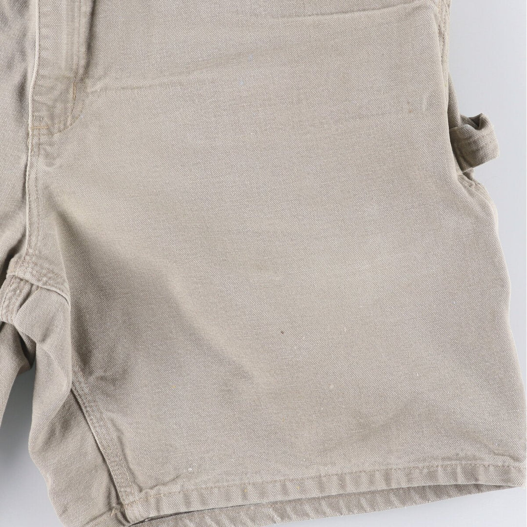 00'S Carhartt Duck Painter Shorts, Men's, W35 cotton Beige type Vintage Second Hand