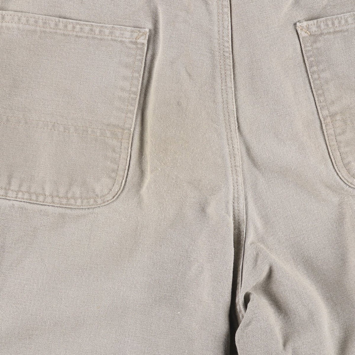 00'S Carhartt Duck Painter Shorts, Men's, W35 cotton Beige type Vintage Second Hand