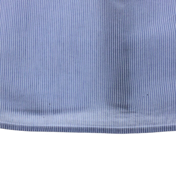 Ralph Lauren Seersucker Short Sleeve Button-Down Striped Shirt Men's XL cotton white type Vintage Second Hand