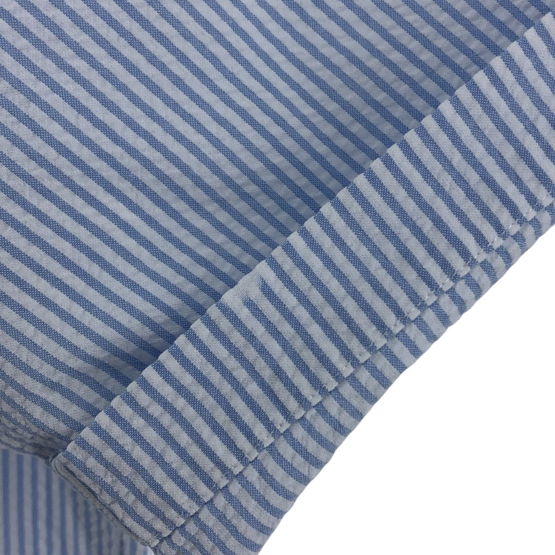 Ralph Lauren BLAKE short sleeve cotton striped shirt, men's size M cotton white type Vintage Second Hand