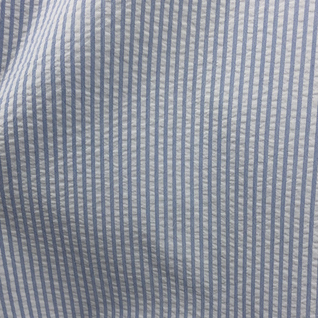 Ralph Lauren BLAKE short sleeve cotton striped shirt, men's size M cotton white type Vintage Second Hand