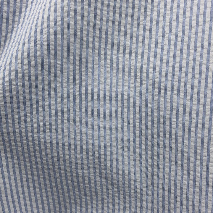 Ralph Lauren BLAKE short sleeve cotton striped shirt, men's size M cotton white type Vintage Second Hand