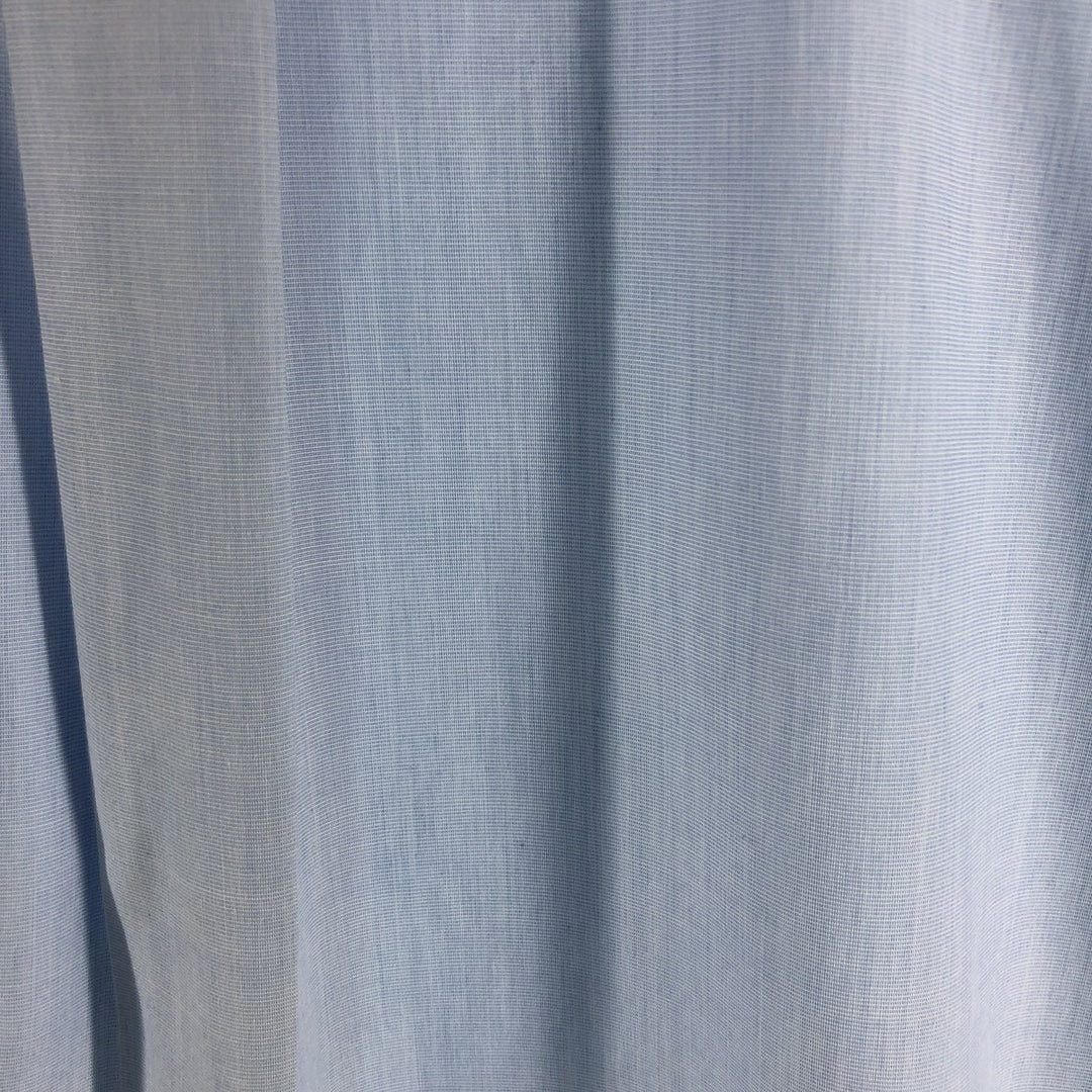Brooks Brothers Est.1818 short sleeve button-down shirt, men's size XL cotton blue type Vintage Second Hand