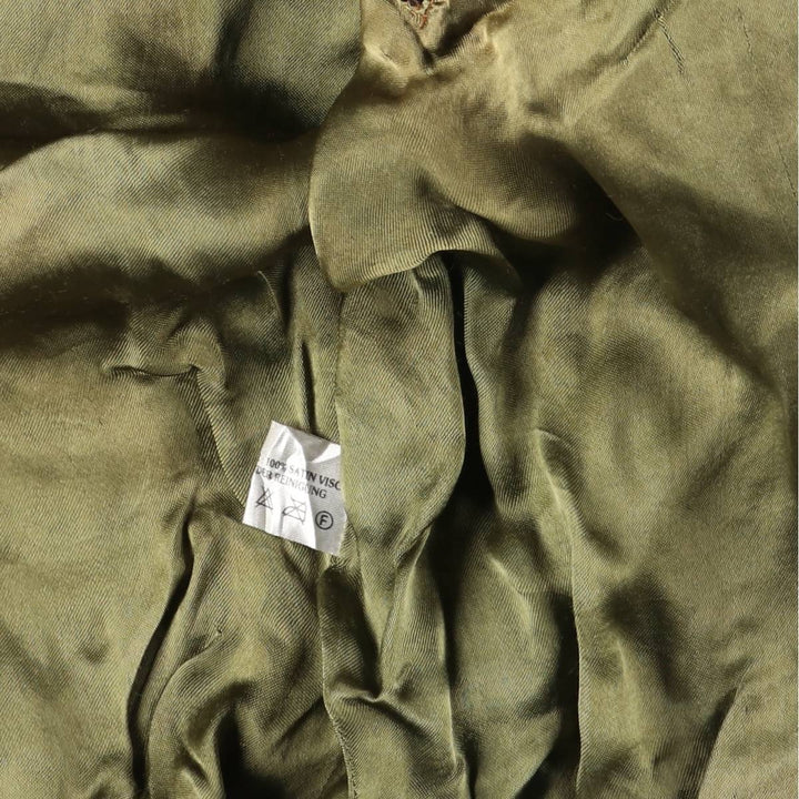 MONTES Leather Blouson, Men's Size L genuine leather black type Vintage Second Hand