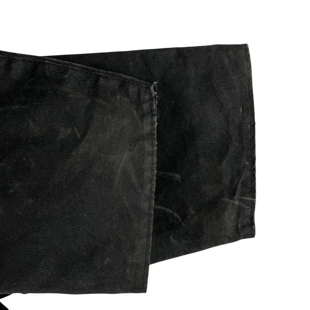 80s-90'S Barbour BEAUFORT 3 Warrant Oiled Hunting Jacket, Made in England, C36, Men's Size Small cotton navy blue type Vintage Second Hand