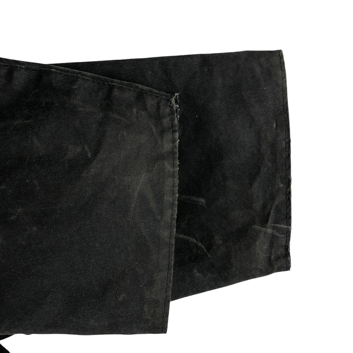 80s-90'S Barbour BEAUFORT 3 Warrant Oiled Hunting Jacket, Made in England, C36, Men's Size Small cotton navy blue type Vintage Second Hand