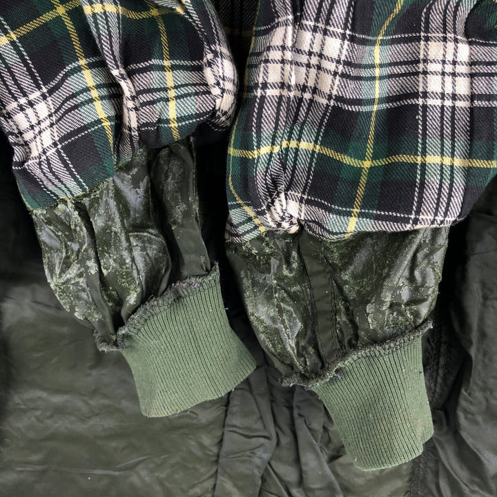 80s-90'S Barbour BEDALE 3 Warrant Waxed Cotton Oiled Jacket, Made in England, C30, Men's XS cotton Khaki type Vintage Second Hand