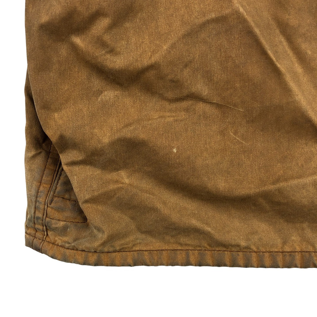 80s-90'S Barbour BEAUFORT 3 Warrant Oiled Hunting Jacket, Made in England, C46, Men's XL cotton Beige type Vintage Second Hand