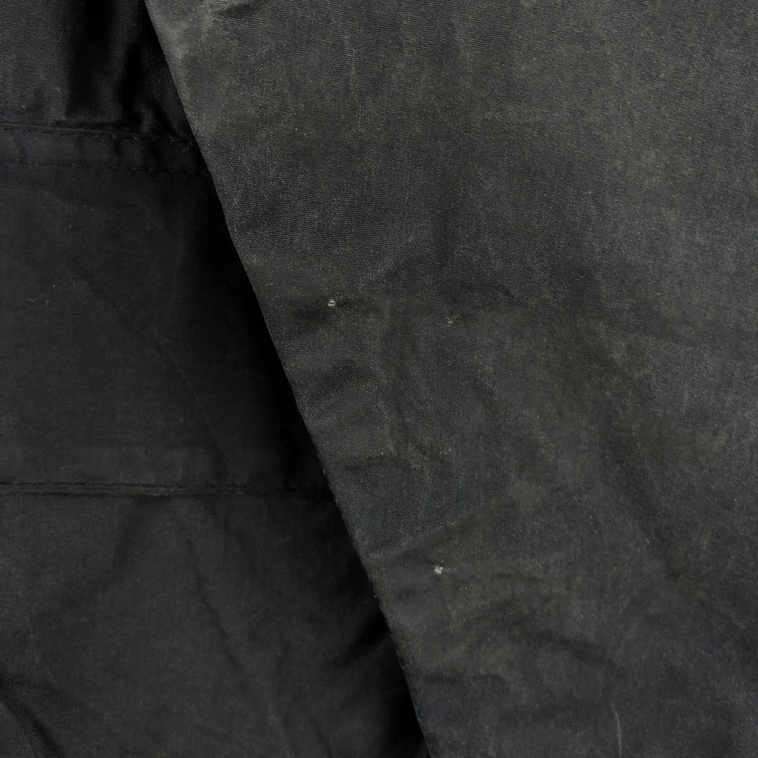 1990'S Barbour Bedale (formerly 3 Warrant) waxed cotton oiled jacket, made in England, C40, men's size M cotton navy blue type Vintage Second Hand