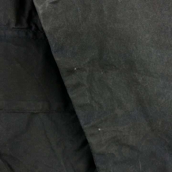 1990'S Barbour Bedale (formerly 3 Warrant) waxed cotton oiled jacket, made in England, C40, men's size M cotton navy blue type Vintage Second Hand