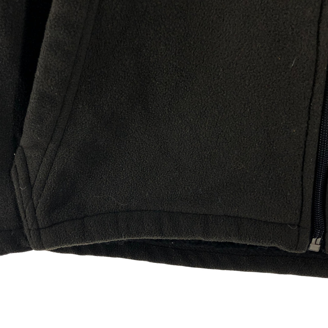 Champion Fleece Full Zip Hoodie, Men's Size L polyester Charcoal Vintage Second Hand