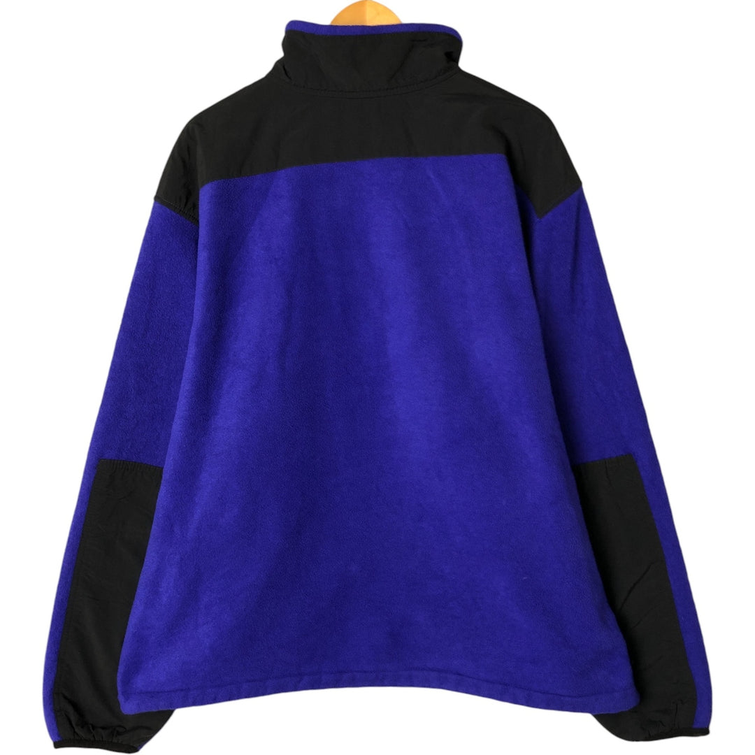 90'S LLBean Vintage Fleece Jacket, Men's XL unclear purple type Vintage Second Hand