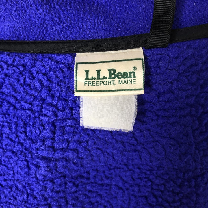 90'S LLBean Vintage Fleece Jacket, Men's XL unclear purple type Vintage Second Hand