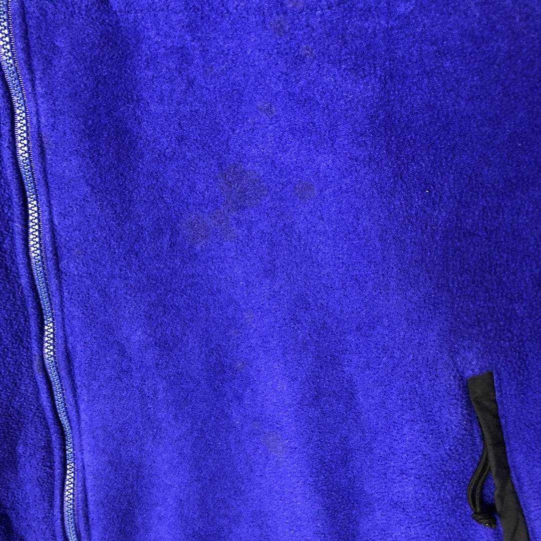 90'S LLBean Vintage Fleece Jacket, Men's XL unclear purple type Vintage Second Hand