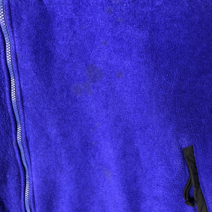 90'S LLBean Vintage Fleece Jacket, Men's XL unclear purple type Vintage Second Hand