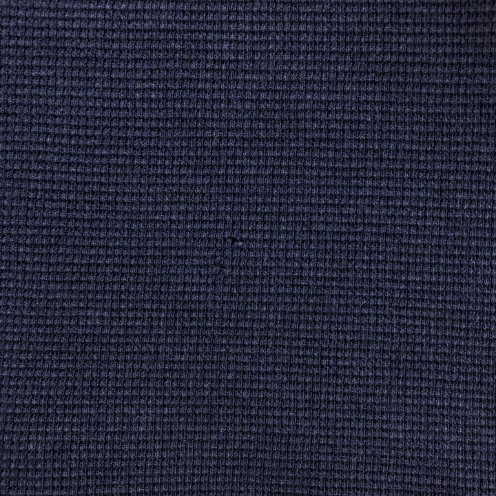 Ralph Lauren POLO RALPH LAUREN SLEEPWEAR Thermal Long T-shirt Waffle Men's XXL cotton navy blue type Vintage Second Hand