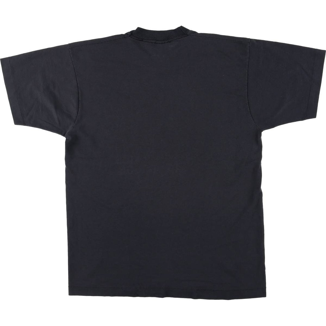 90'S Screen Stars Best Printed T-shirt Made in USA Men's L Vintage cotton black type Vintage Second Hand