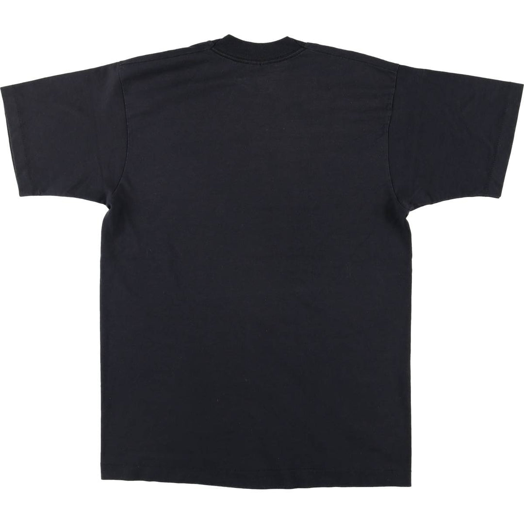 90'S Screen Stars Best Printed T-shirt Made in Canada Men's L Vintage cotton black type Vintage Second Hand